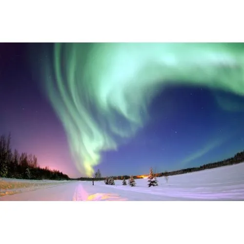 Polar Light Poster The Polar Light Poster features stunning images of the northern lights, captured in high-resolution detail.