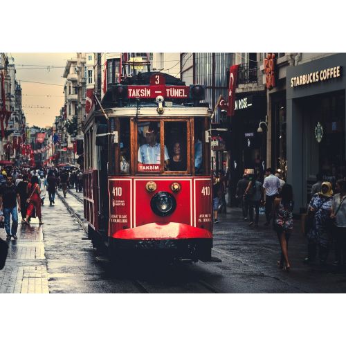 Nostaljik Tramvay Taksim Posteri
