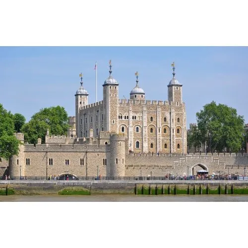 Tower Of London Viewed From The River Thames Poster The Tower Of London Viewed From The River Thames Poster features a stunning