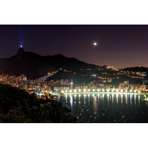 Rio Beauty At The Foot Of Christ The Redeemer Rio De Janeiro Poster