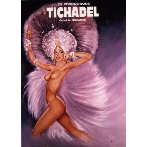 Tichadel Vintage Poster Tichadel Vintage Poster