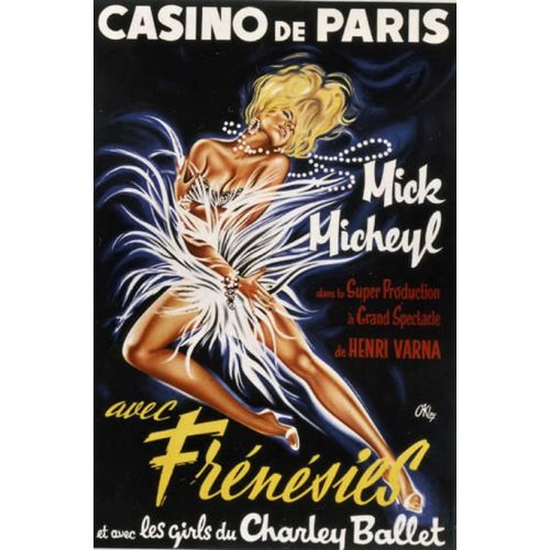 Casino De Paris Vintage Poster
