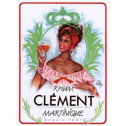 Clement Martinique Vintage Poster