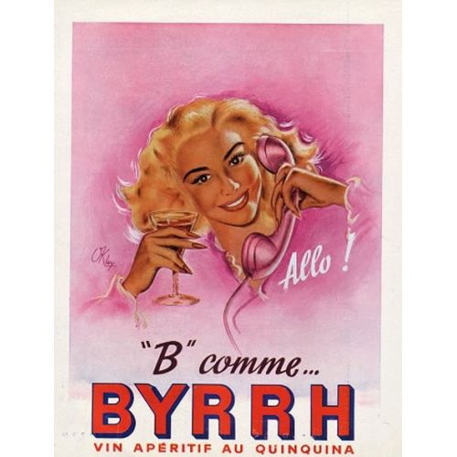 Byrrh Vintage Poster