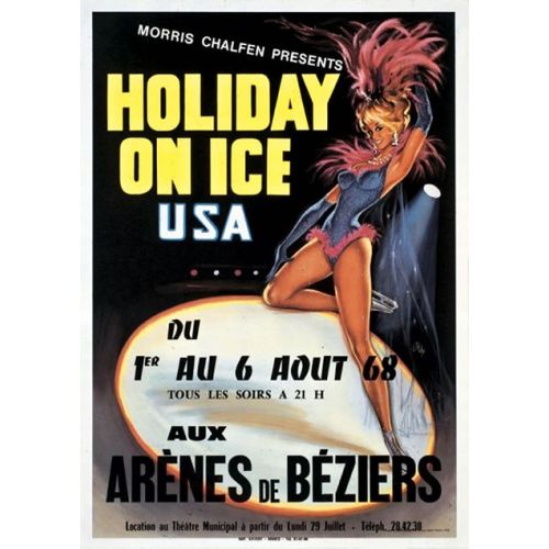 Holiday On Ice Vintage Poster Holiday On Ice Vintage Poster