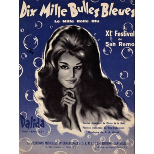 Dalida Konseri Vintage Poster