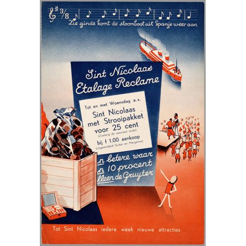 Sint Nicolaas Vintage Poster Sint Nicolaas Vintage Poster