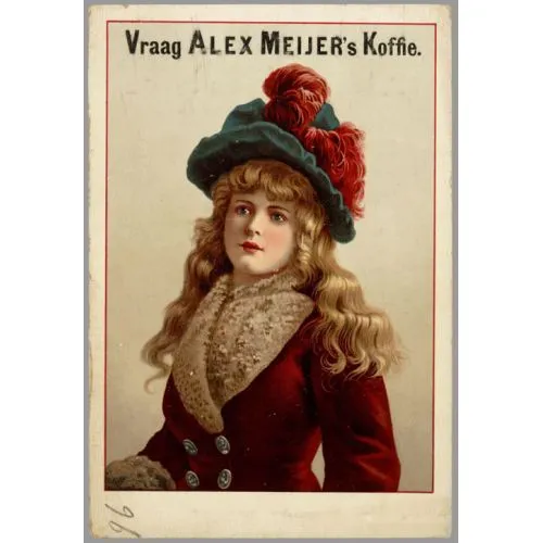 Alex Meijer's Koffie Vintage Poster