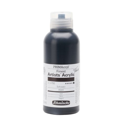 Schmincke Primacryl Finest Artists' Acrylic Black 793 Acyrylic Paint 250 Ml Schmincke Primacryl Finest Artists' Acrylic Black 793 Acyrylic Paint 250 Ml