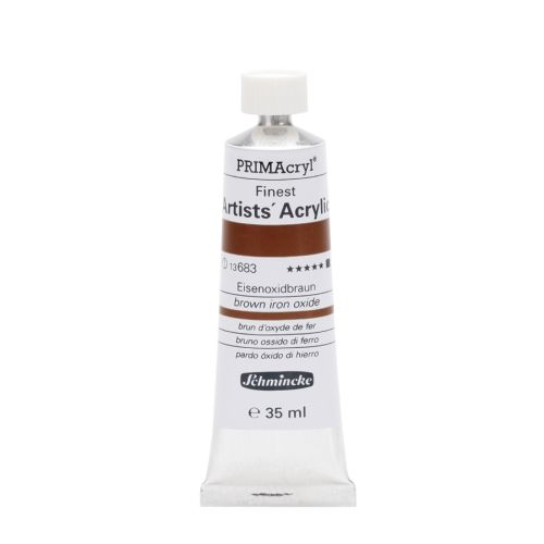 Schmincke Prımacryl Finest Artists Brown Iron Oxide 683 Akrilik Boya 35 Ml Schmincke Prımacryl Finest Artists Brown Iron Oxide 683 Akrilik Boya 35 Ml