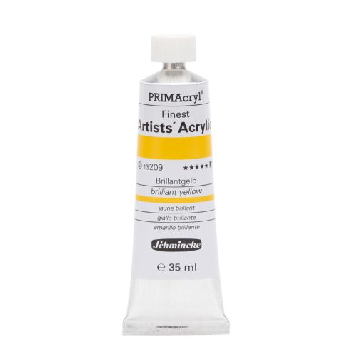 Schmincke Prımacryl Finest Artists Brilliant Yellow 209 Akrilik Boya 35 Ml Schmincke Prımacryl Finest Artists Brilliant Yellow 209 Akrilik Boya 35 Ml
