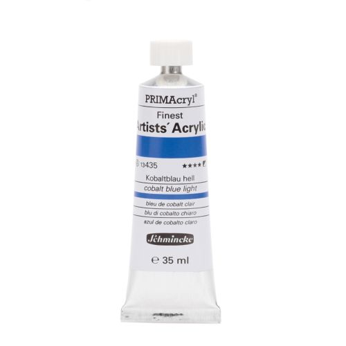 Schmincke Prımacryl Finest Artists Cobalt Blue Light 435 Akrilik Boya 35 Ml Schmincke Prımacryl Finest Artists Cobalt Blue Light 435 Akrilik Boya 35 Ml