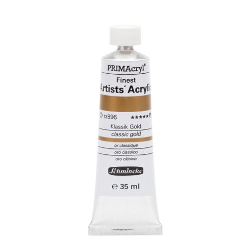 Schmincke Prımacryl Finest Artists Classic Gold 896 Akrilik Boya 35ml Schmincke Prımacryl Finest Artists Classic Gold 896 Akrilik Boya 35ml