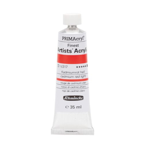 Schmincke Prımacryl Finest Artists Cadmium Red Light 317 Akrilik Boya 35 Ml Schmincke Prımacryl Finest Artists Cadmium Red Light 317 Akrilik Boya 35 Ml