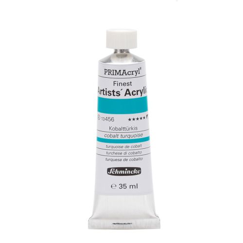 Schmincke Prımacryl Finest Artists Cobalt Turquoise 456 Akrilik Boya 35 Ml Schmincke Prımacryl Finest Artists Cobalt Turquoise 456 Akrilik Boya 35 Ml