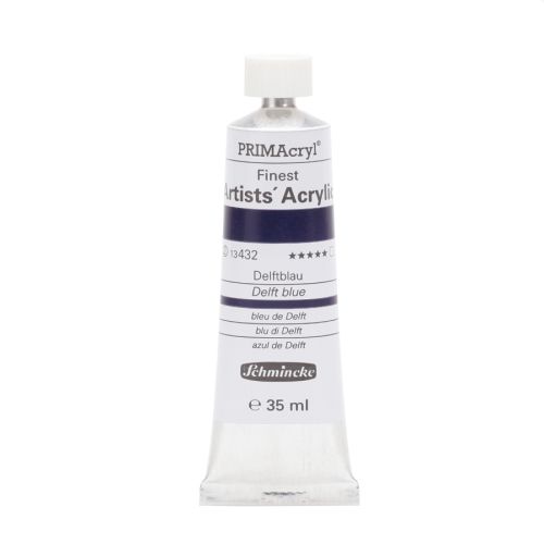 Schmincke Prımacryl Finest Artists Delft Blue 432 Akrilik Boya 35 Ml Schmincke Prımacryl Finest Artists Delft Blue 432 Akrilik Boya 35 Ml