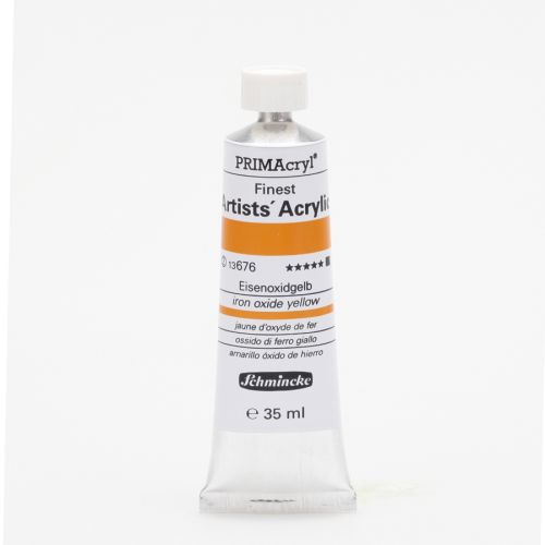 Schmincke Prımacryl Finest Artists Iron Oxide Yellow 676 Akrilik Boya 35 Ml Schmincke Prımacryl Finest Artists Iron Oxide Yellow 676 Akrilik Boya 35 Ml