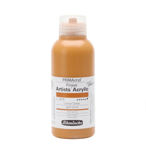 Schmincke Prımacryl Finest Artists Light Ochre 675 Akrilik Boya 250 Ml Schmincke Prımacryl Finest Artists Light Ochre 675 Akrilik Boya 250 Ml