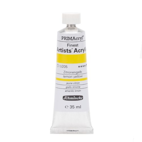 Schmincke Prımacryl Finest Artists Lemon Yellow 205 Akrilik Boya 35ml Schmincke Prımacryl Finest Artists Lemon Yellow 205 Akrilik Boya 35ml