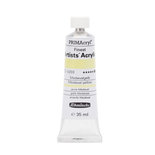 Schmincke Prımacryl Finest Artists Medieval Yellow 203 Akrilik Boya 35 Ml Schmincke Prımacryl Finest Artists Medieval Yellow 203 Akrilik Boya 35 Ml