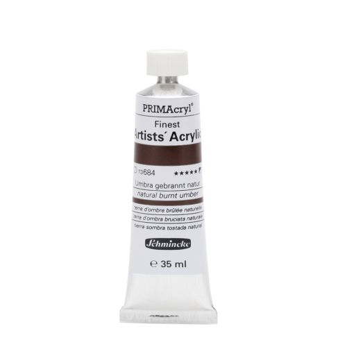Schmincke Prımacryl Finest Artists Natural Burnt Umber 684 Akrilik Boya 35 Ml Schmincke Prımacryl Finest Artists Natural Burnt Umber 684 Akrilik Boya 35 Ml