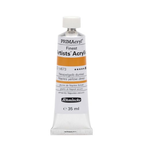 Schmincke Prımacryl Finest Artists Naples Yellow Deep 673 Akrilik Boya 35 Ml Schmincke Prımacryl Finest Artists Naples Yellow Deep 673 Akrilik Boya 35 Ml