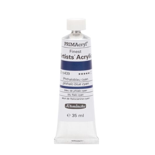 Schmincke Prımacryl Finest Artists Phthalo Blue Cyan 439 Akrilik Boya 35 Ml Schmincke Prımacryl Finest Artists Phthalo Blue Cyan 439 Akrilik Boya 35 Ml