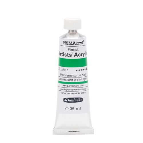 Schmincke Prımacryl Finest Artists Permanent Green Light 567 Akrilik Boya 35 Ml Schmincke Prımacryl Finest Artists Permanent Green Light 567 Akrilik Boya 35 Ml