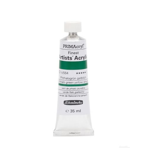 Schmincke Prımacryl Finest Artists Phthalo Green Yellow Shade 564 Akrilik Boya 35 Ml Schmincke Prımacryl Finest Artists Phthalo Green Yellow Shade 564 Akrilik Boya 35 Ml