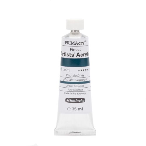 Schmincke Prımacryl Finest Artists Phthalo Turquoise 455 Akrilik Boya 35 Ml Schmincke Prımacryl Finest Artists Phthalo Turquoise 455 Akrilik Boya 35 Ml