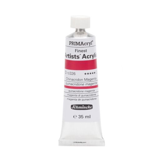 Schmincke Prımacryl Finest Artists Quinacridone Magenta 326 Akrilik Boya 35 Ml Schmincke Prımacryl Finest Artists Quinacridone Magenta 326 Akrilik Boya 35 Ml