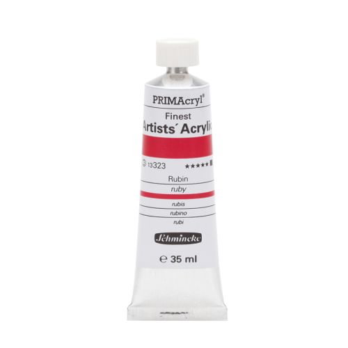 Schmincke Prımacryl Finest Artists Ruby 323 Akrilik Boya 35 Ml Schmincke Prımacryl Finest Artists Ruby 323 Akrilik Boya 35 Ml
