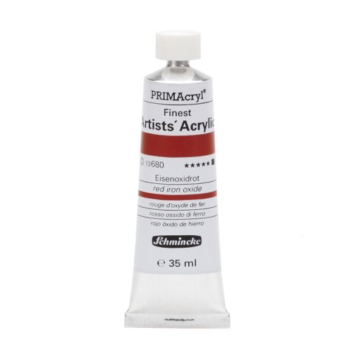 Schmincke Prımacryl Finest Artists Red Iron Oxide 680 Akrilik Boya 35 Ml Schmincke Prımacryl Finest Artists Red Iron Oxide 680 Akrilik Boya 35 Ml