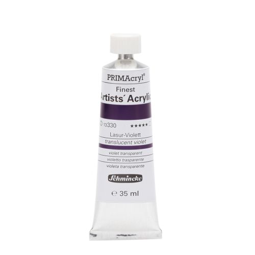Schmincke Prımacryl Finest Artists Translucent Violet 330 Akrilik Boya 35 Ml Schmincke Prımacryl Finest Artists Translucent Violet 330 Akrilik Boya 35 Ml