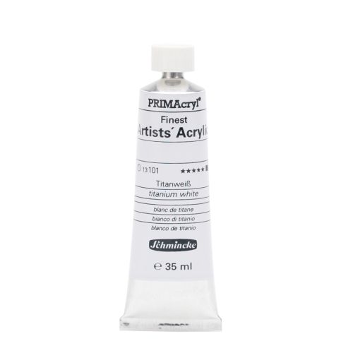 Schmincke Prımacryl Finest Artists Titanium White 101 Akrilik Boya 35ml Schmincke Prımacryl Finest Artists Titanium White 101 Akrilik Boya 35ml