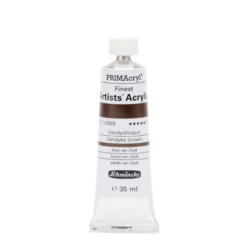Schmincke Prımacryl Finest Artists Vandyke Brown 685 Akrilik Boya 35 Ml Schmincke Prımacryl Finest Artists Vandyke Brown 685 Akrilik Boya 35 Ml
