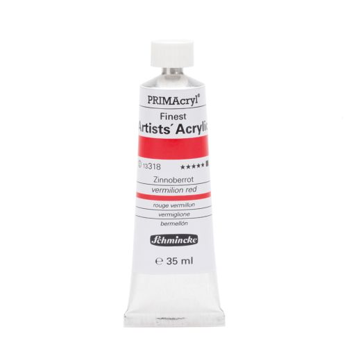 Schmincke Prımacryl Finest Artists Vermilion Red 318 Akrilik Boya 35 Ml Schmincke Prımacryl Finest Artists Vermilion Red 318 Akrilik Boya 35 Ml