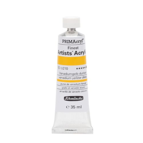 Schmincke Prımacryl Finest Artists Vanadium Yellow Deep 210 Akrilik Boya 35 Ml Schmincke Prımacryl Finest Artists Vanadium Yellow Deep 210 Akrilik Boya 35 Ml