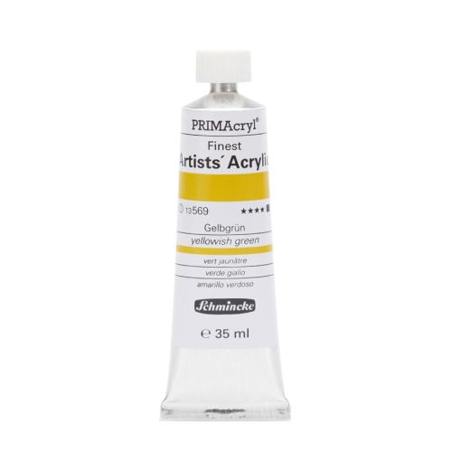 Schmincke Prımacryl Finest Artists Yellowish Green 569 Akrilik Boya 35 Ml Schmincke Prımacryl Finest Artists Yellowish Green 569 Akrilik Boya 35 Ml