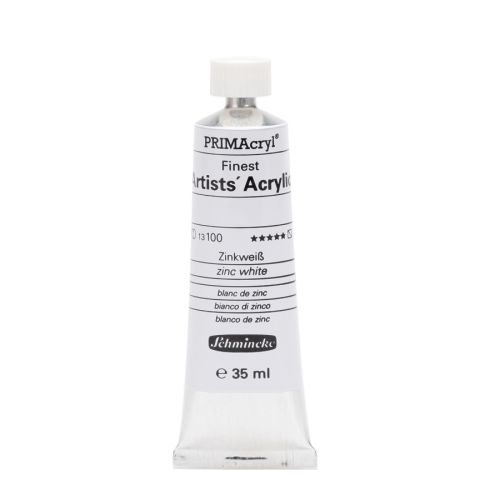 Schmincke Prımacryl Finest Artists Zinc White 100 Akrilik Boya 35 Ml Schmincke Prımacryl Finest Artists Zinc White 100 Akrilik Boya 35 Ml