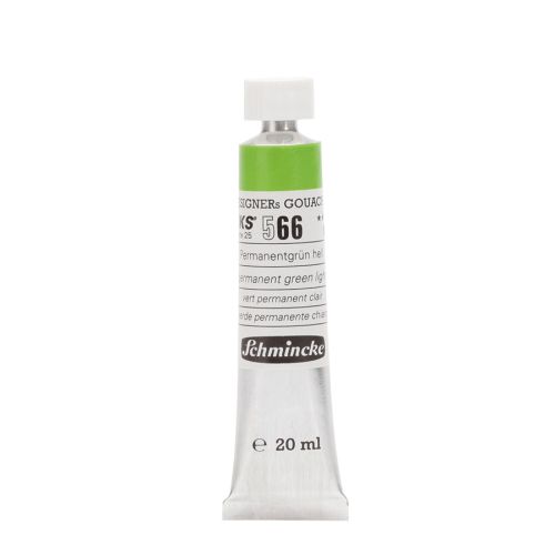 Schmincke Hks Designers Gouache - Permanent Green Light 566 -20 Ml Schmincke Hks Designers Gouache - Permanent Green Light 566 -20 Ml