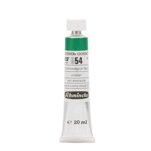 Schmincke Hks Designers Gouache - Chromium Oxide Green Brilliant 554 -20 Ml Schmincke Hks Designers Gouache - Chromium Oxide Green Brilliant 554 -20 Ml