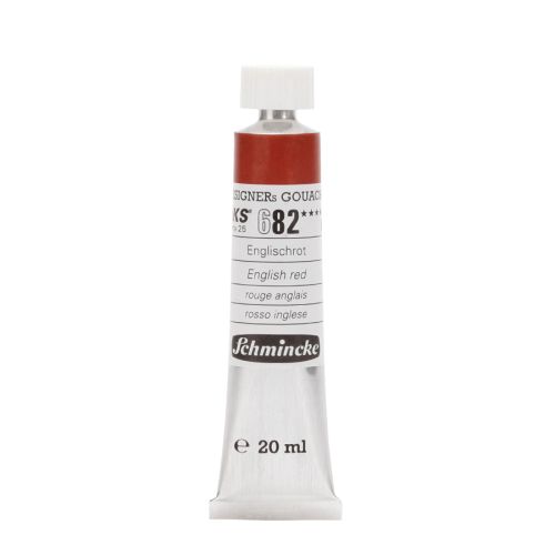 Schmincke Hks Designers Gouache - English Red 682 -20 Ml Schmincke Hks Designers Gouache - English Red 682 -20 Ml