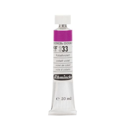 Schmincke Hks Designers Gouache - Cobalt Violet 333 -20 Ml Schmincke Hks Designers Gouache - Cobalt Violet 333 -20 Ml