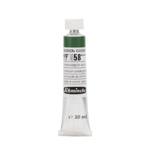 Schmincke Hks Designers Gouache - Chromium Oxide Green 558 -20 Ml Schmincke Hks Designers Gouache - Chromium Oxide Green 558 -20 Ml