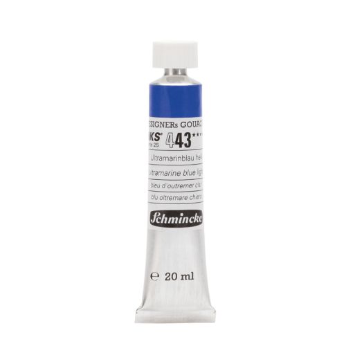 Schmincke Hks Designers Gouache - Ultramarine Blue Light 443 -20 Ml Schmincke Hks Designers Gouache - Ultramarine Blue Light 443 -20 Ml
