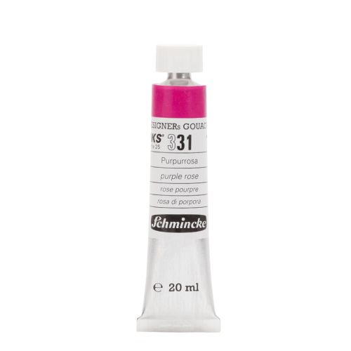 Schmincke Hks Designers Gouache - Purple Rose 331 -20 Ml Schmincke Hks Designers Gouache - Purple Rose 331 -20 Ml