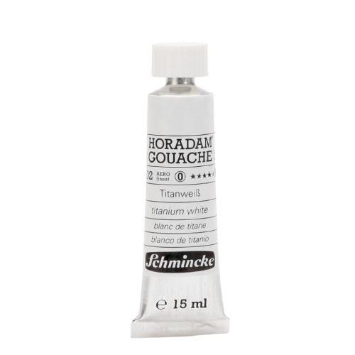 Schmincke Horadam Gouache Titanium White 102 - 15 Ml