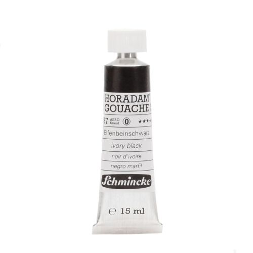 Schmincke Horadam Gouache Ivory Black 787 - 15 Ml