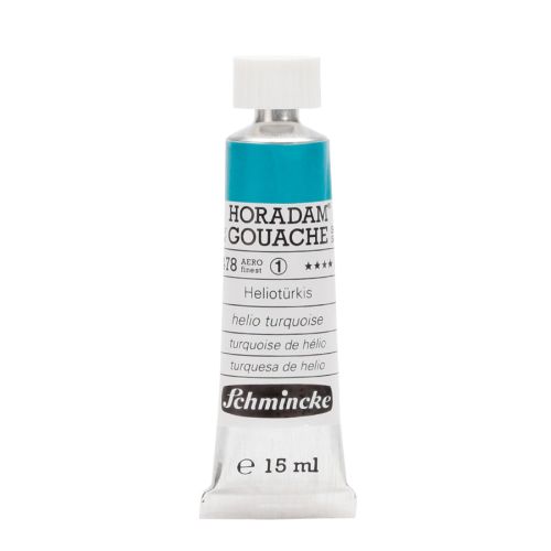 Schmincke Horadam Gouache Helio Turquoise 478 - 15 Ml